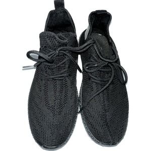 PONY Product of‎ New York Rocky Black Knit Sneakers Mens 7.5/Womens 9